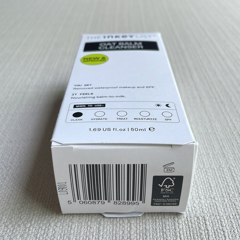 The Inkey List Oat Balm Cleanser 50ml new in box - Picture 6 of 10